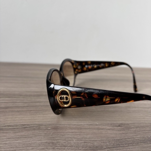 Christian Dior Sunglasses ICM Frames Brown Tortoise *VINTAGE*❤️ - Picture 7 of 8